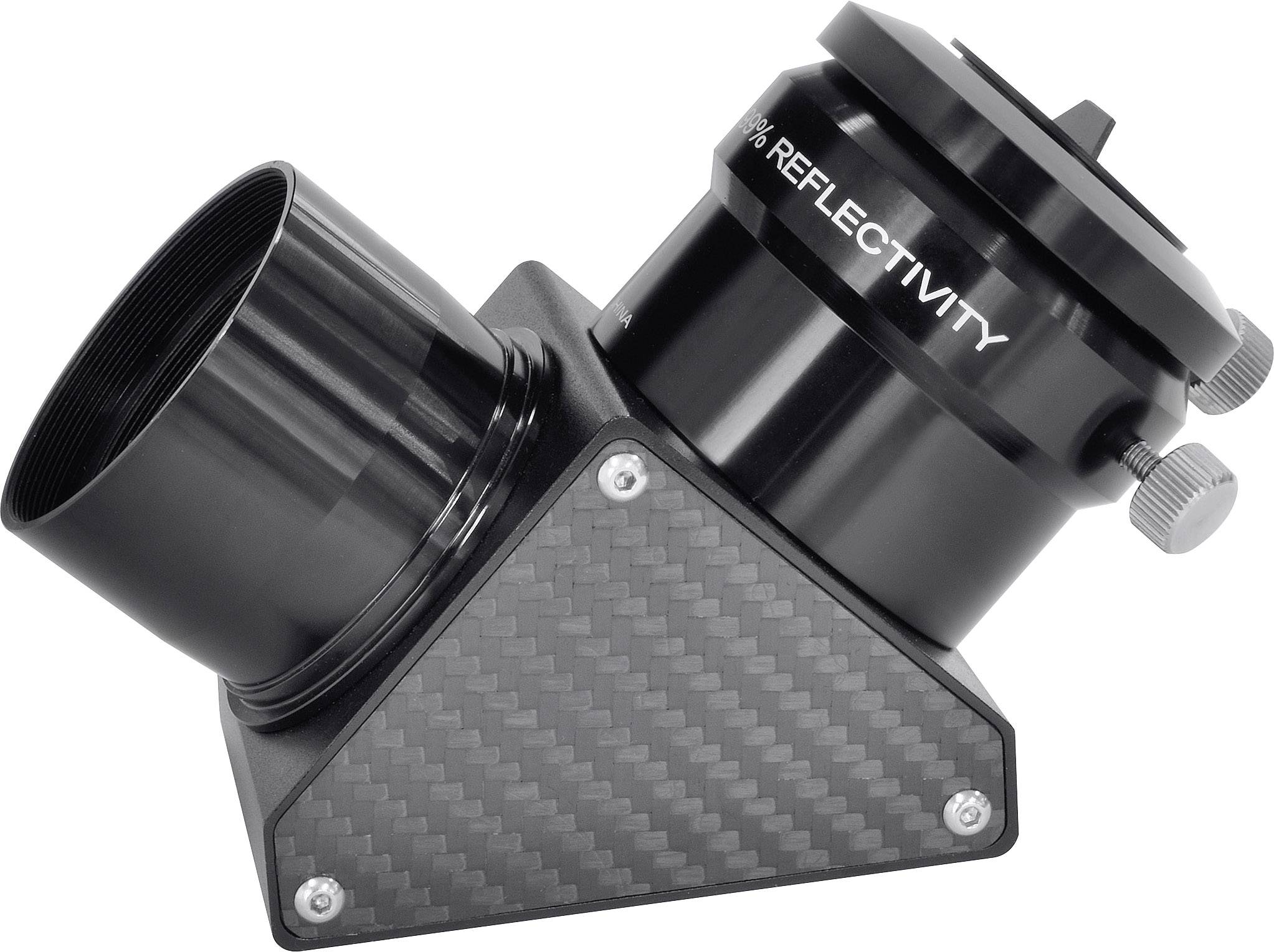 Prisme avec un degré de réflexion de 99%, utilisé dans les télescopes pour la déviation optique et l'amélioration de la transmission lumineuse.