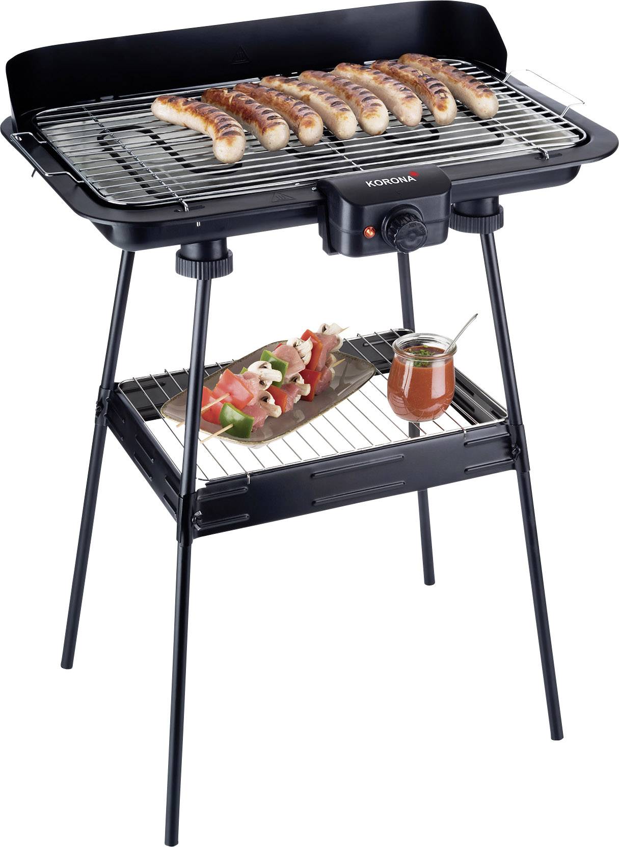 Barbecue sur pied Korona 46220 Barbecue 46220 électrique noir 1 pc(s