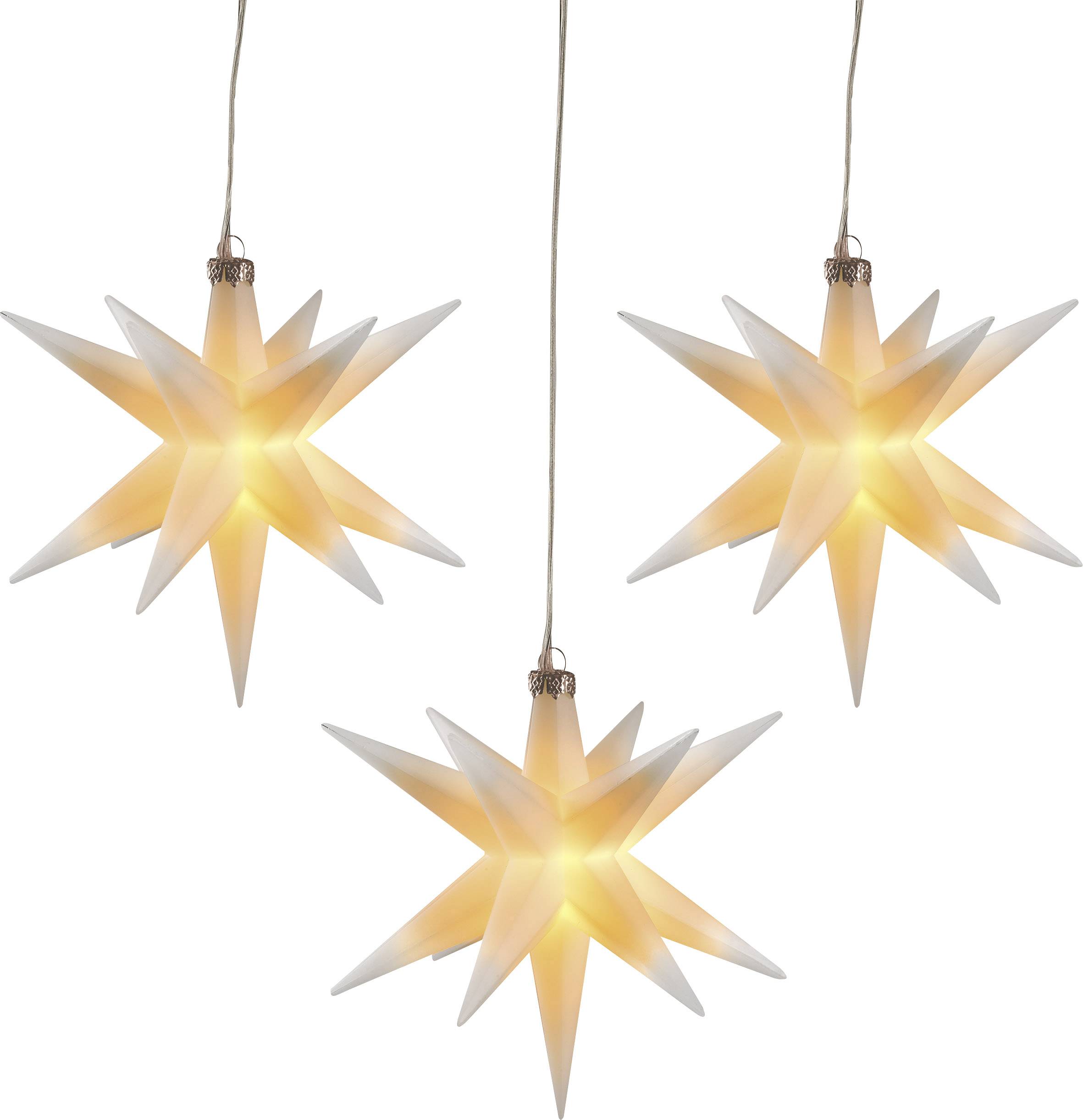 HGD CW62-1008 Étoile de Noël à LED blanc chaud LED blanc