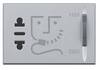 Legrand Prise de rasoir Axolute aluminium HC4177 1 pc(s)