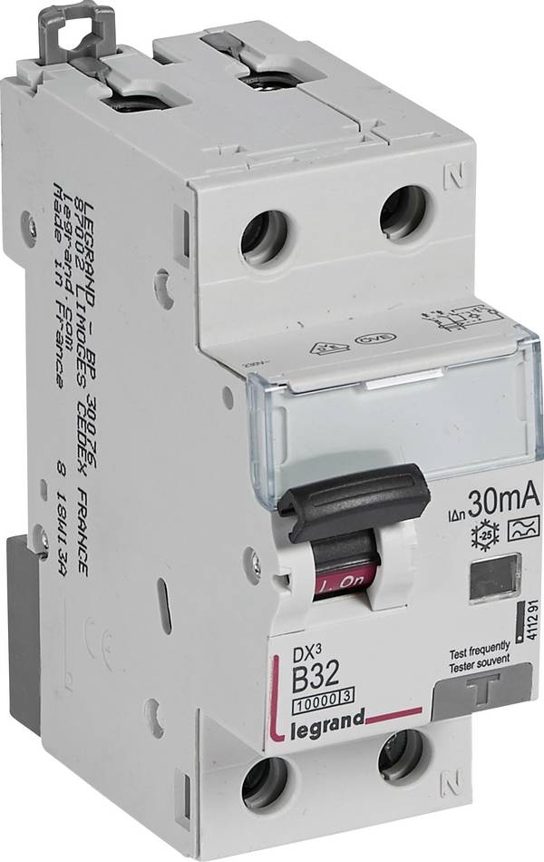Legrand 411291 Interrupteur différentiel/Disjoncteur de protection 32 A 230 V/AC