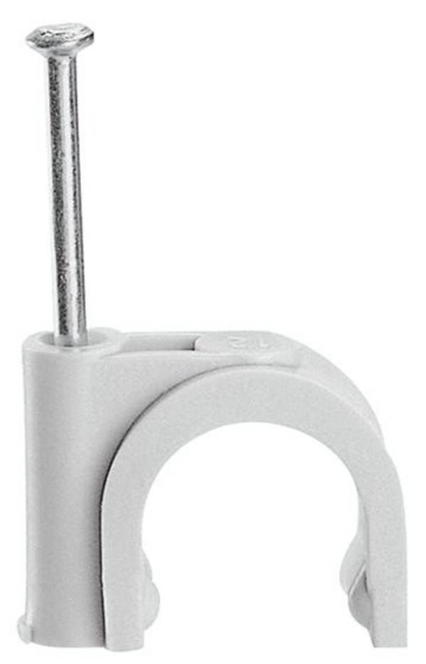 Legrand Legrand 031527 Cavalier à riveter 031527 Plage de Ø du faisceau 8 mm (max) Ø du faisceau (serré)=8 mm  gris 1000 pc(s)
