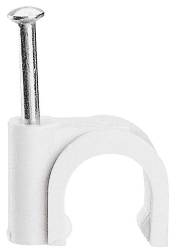 Legrand Legrand 031555 Cavalier à riveter 031555 Plage de Ø du faisceau 6 mm (max) Ø du faisceau (serré)=6 mm  blanc pur 1000 pc(s)