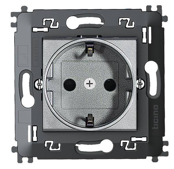 Legrand Prise de courant Living&Light aluminium NT4141MA 1 pc(s)
