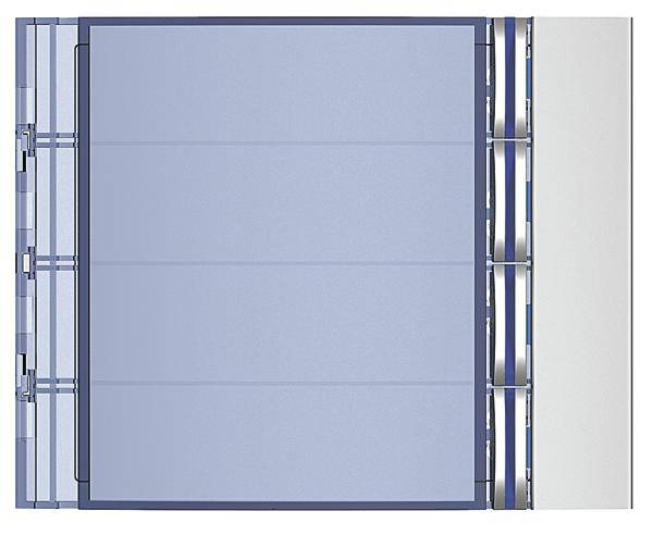 Une vue de dessus d'une machine de moulage sous pression à chambre froide, montrant les composants et la structure de la machine.