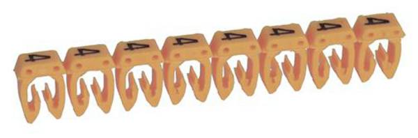 Legrand Legrand 038214 Clip de marquage Impression 4 Plage de Ø extérieur 2 à 3.20 mm 038214