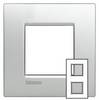Legrand Cadre Living&Light aluminium LNE4802M2TE 1 pc(s)