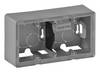 Legrand Boîtier montage apparent (en saillie) Valena Life Allure aluminium 754212 1 pc(s)