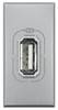 Legrand Prise USB Axolute aluminium HC4286C1 1 pc(s)