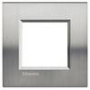 Legrand Cadre Living&Light acier inoxydable LNA4802ACS 1 pc(s)