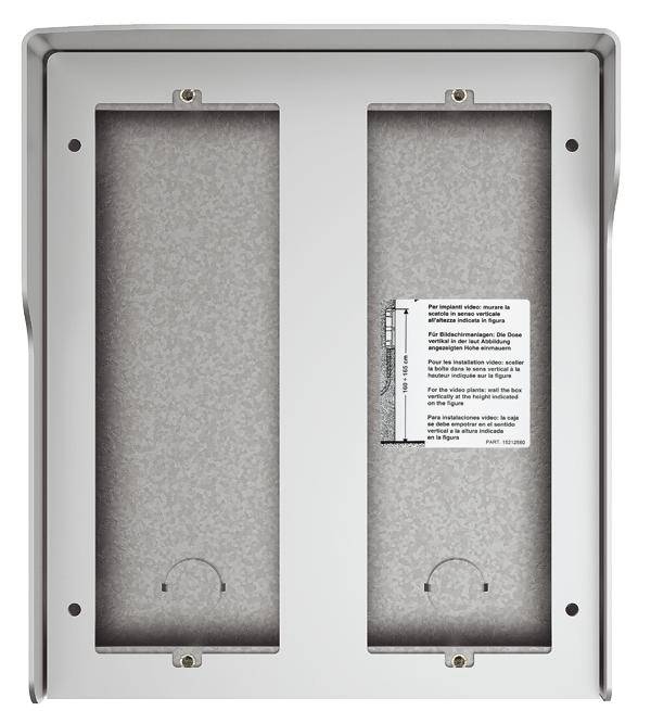 Legrand 350661 Accessoire pour interphone  Boîtier en saillie  aluminium