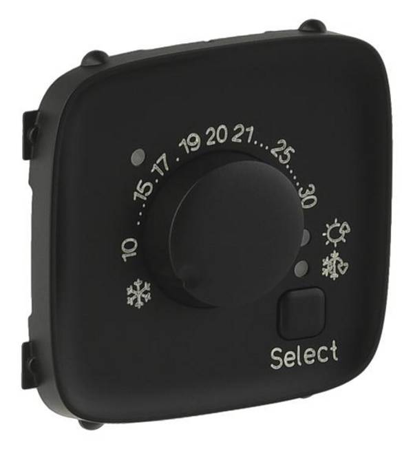 Legrand   Cache Valena Life Allure noir 755318 1 pc(s)
