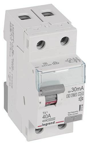 Legrand 411596 411596 Interrupteur différentiel A 40 A 230 V