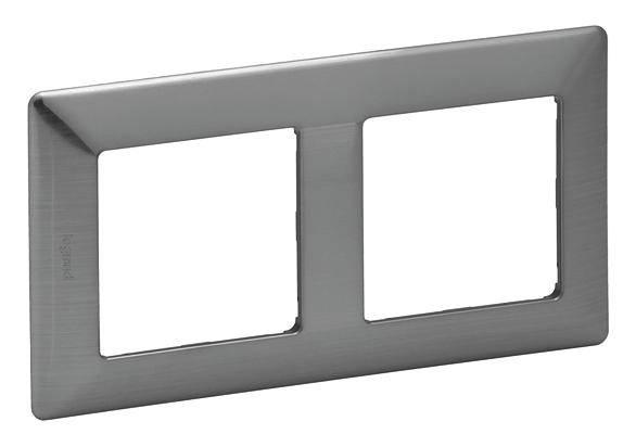 Legrand Cadre Valena Life Allure acier inoxydable 754152 1 pc(s)