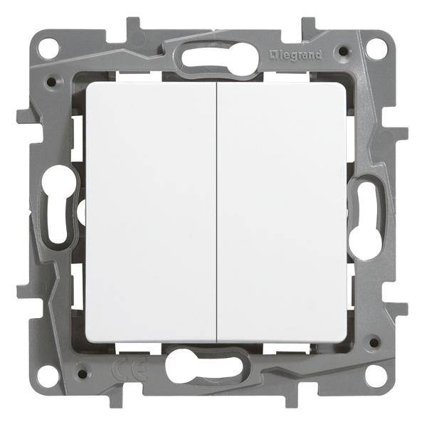 Legrand   Interrupteur d'installation Niloe blanc 664502 1 pc(s)