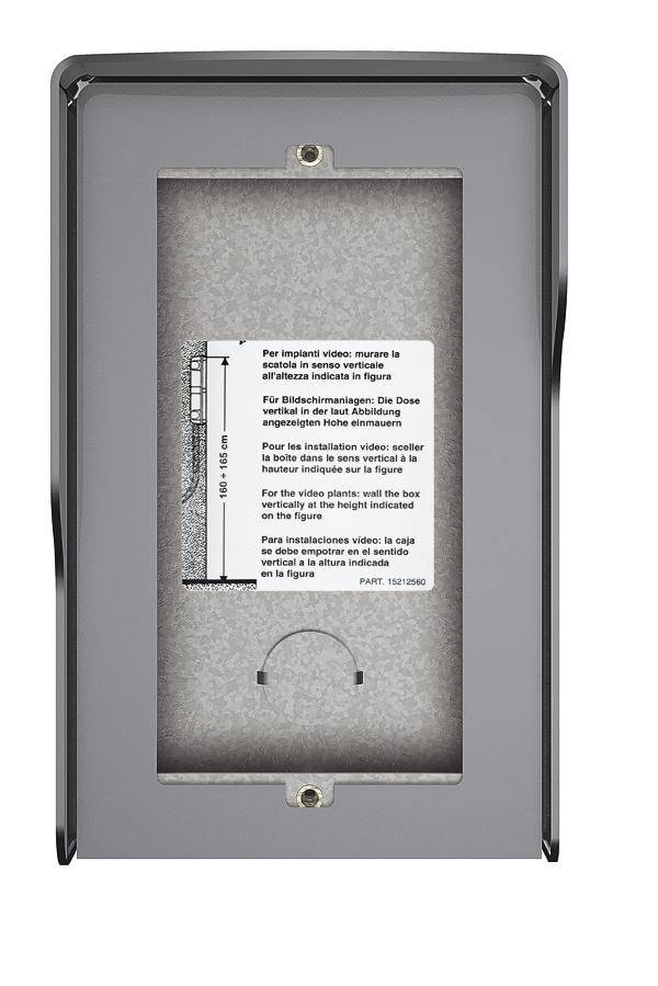 Legrand 350623 Accessoire pour interphone Boîtier en saillie aluminium