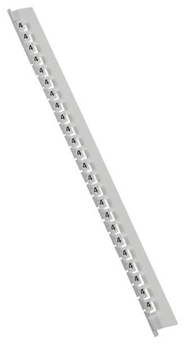 Legrand Legrand 037784 Clip de marquage Impression 4 Plage de Ø extérieur 0.80 à 2.20 mm 037784