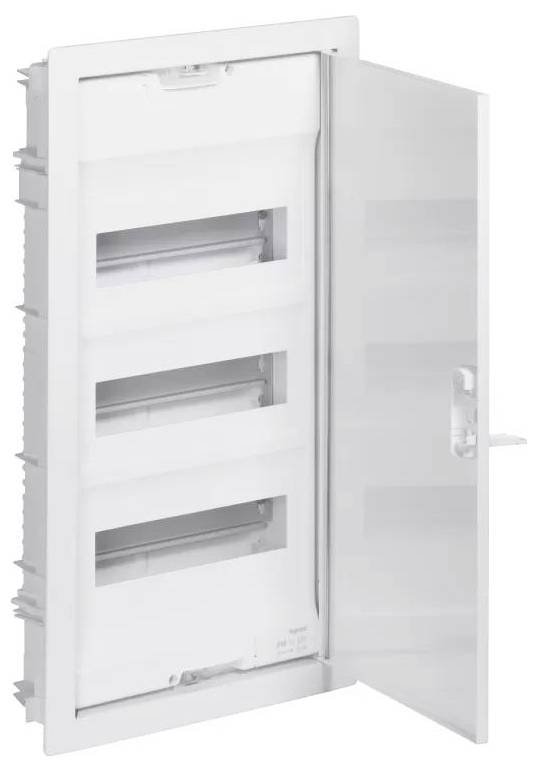 Legrand 001438 1438 Porte métallique encastré Nbr de rangées = 3 Contenu 1 pc(s)-0