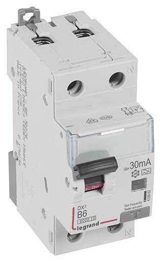 Legrand 410962 Interrupteur différentiel/Disjoncteur de protection 6 A 230 V/AC