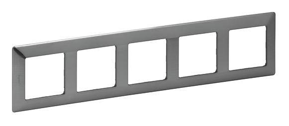 Legrand Cadre Valena Life Allure acier inoxydable 754155 1 pc(s)