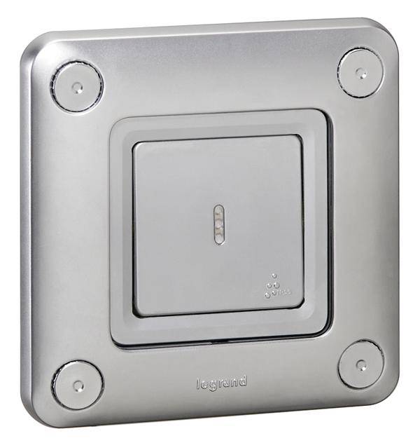 Legrand   Interrupteur d'installation Soliroc chrome 077812 1 pc(s)