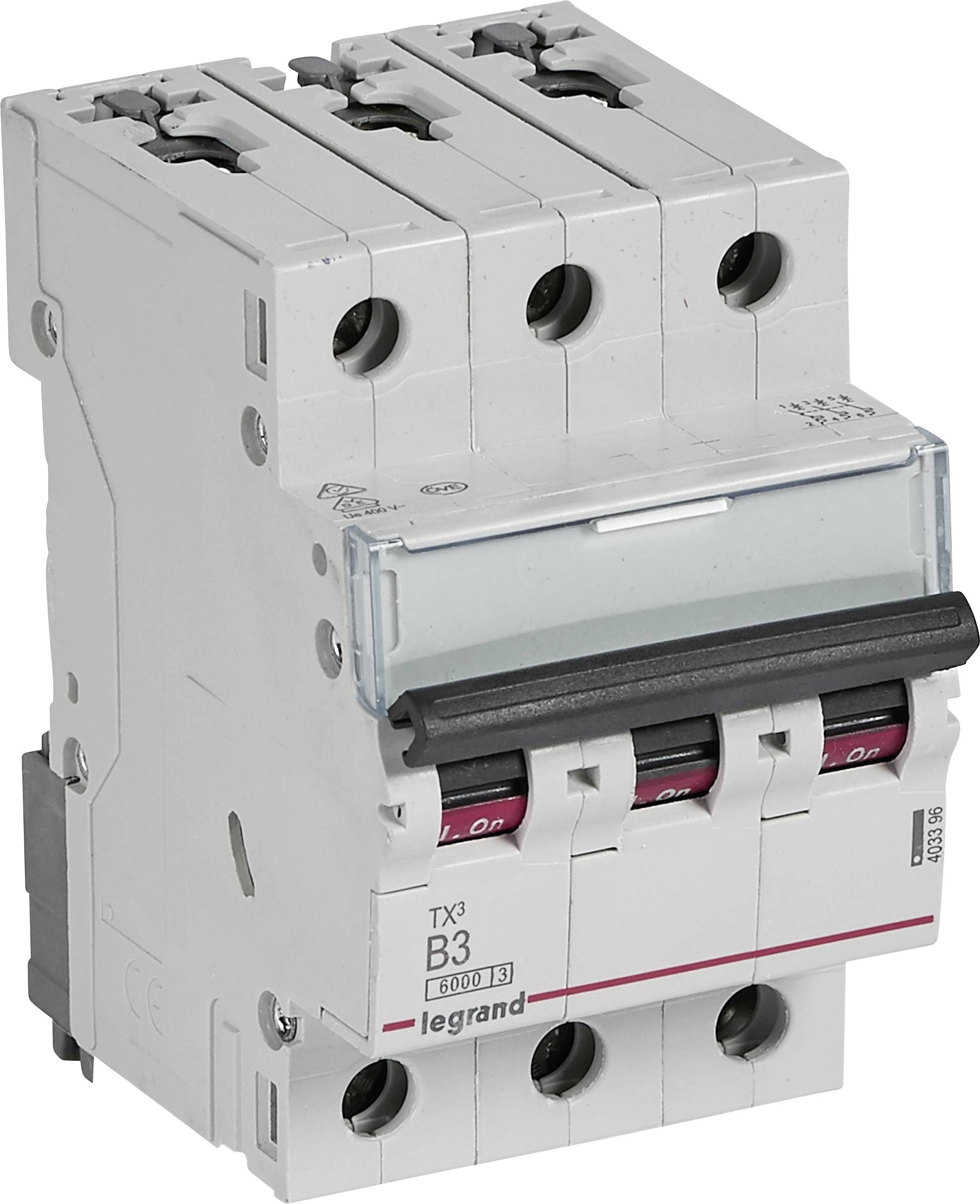 Legrand 403396 Legrand 403396 Disjoncteur 3 A 400 V/AC
