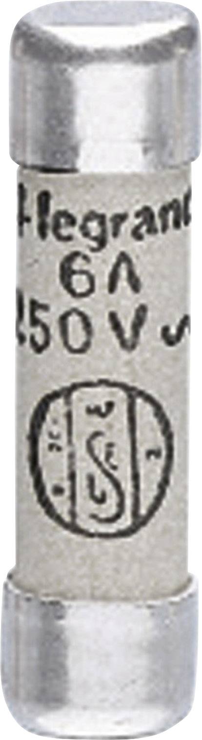 Legrand 012306 Fusible cylindrique sans afficheur de sécurité mécanique 6 A 400 V/AC 10 pc(s)