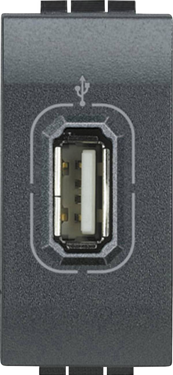 Legrand   Prise USB Living&Light gris L4285 1 pc(s)