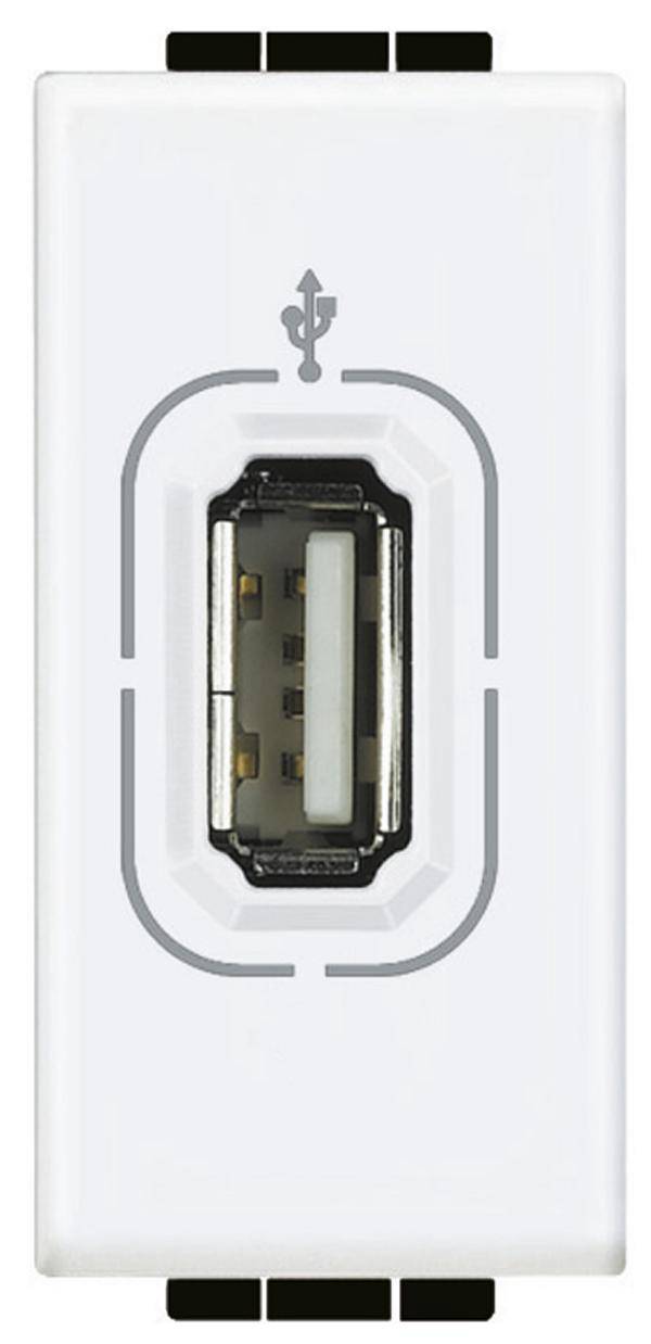 Legrand   Prise USB Living&Light blanc N4285 1 pc(s)