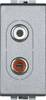 Legrand Prise de raccordement RCA Living&Light NT4281 1 pc(s)