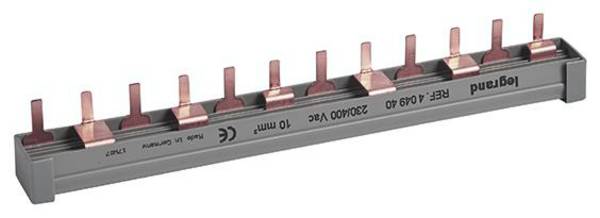 Legrand 404940 Rail pour chambre à broches Legrand 404940 2p Rail de phase 10 mm² 63 A 230 V 1 pc(s)