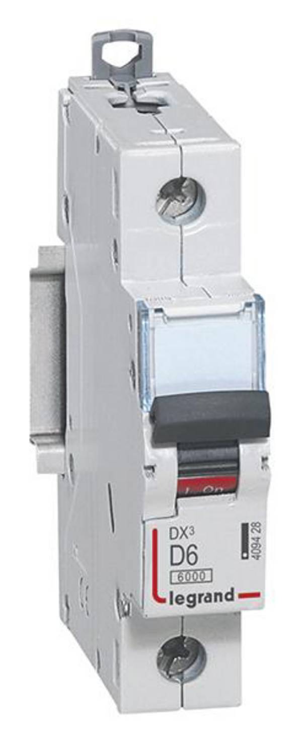 Legrand 409428 Legrand 409428 Disjoncteur 6 A 230 V/AC, 400 V/AC