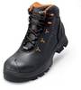 uvex 2 MACSOLE® 6523239 antistatique (ESD) Chaussures montantes de sécurité S3 Pointure (EU): 39 noir, orange 1 paire(s)