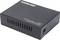 'Convertisseur de média SFP+ Noir 10G avec logo Intellinet, adapté pour la conversion de 10GBase-T à 10GBase-R.'
