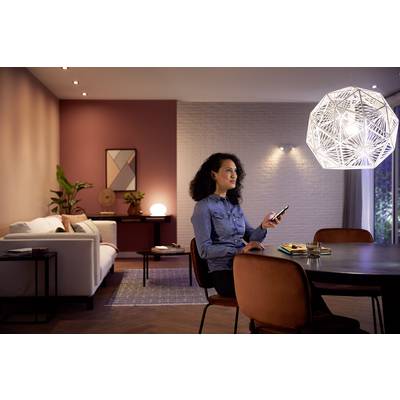 Ampoule à LED Philips LED 929001953301 CEE: G (A - G) White Ambiance GU10 5 W blanc chaud, blanc neutre, blanc froid CEE-11