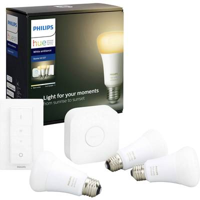 Philips Lighting Hue Kit de démarrage 929002216903 CEE 2021: F (A - G)  E27  blanc CEE 2021: F (A - G)