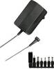 Hama 00137333 Bloc d'alimentation réglable 3 V, 4.5 V, 5 V, 6 V, 7.5 V, 9 V, 12 V 1500 mA 18 W