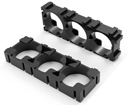 Litech Power BH03 Support de pile 3x 18650 (L x l x H) 60.75 x 20.25 x 8.85 mm