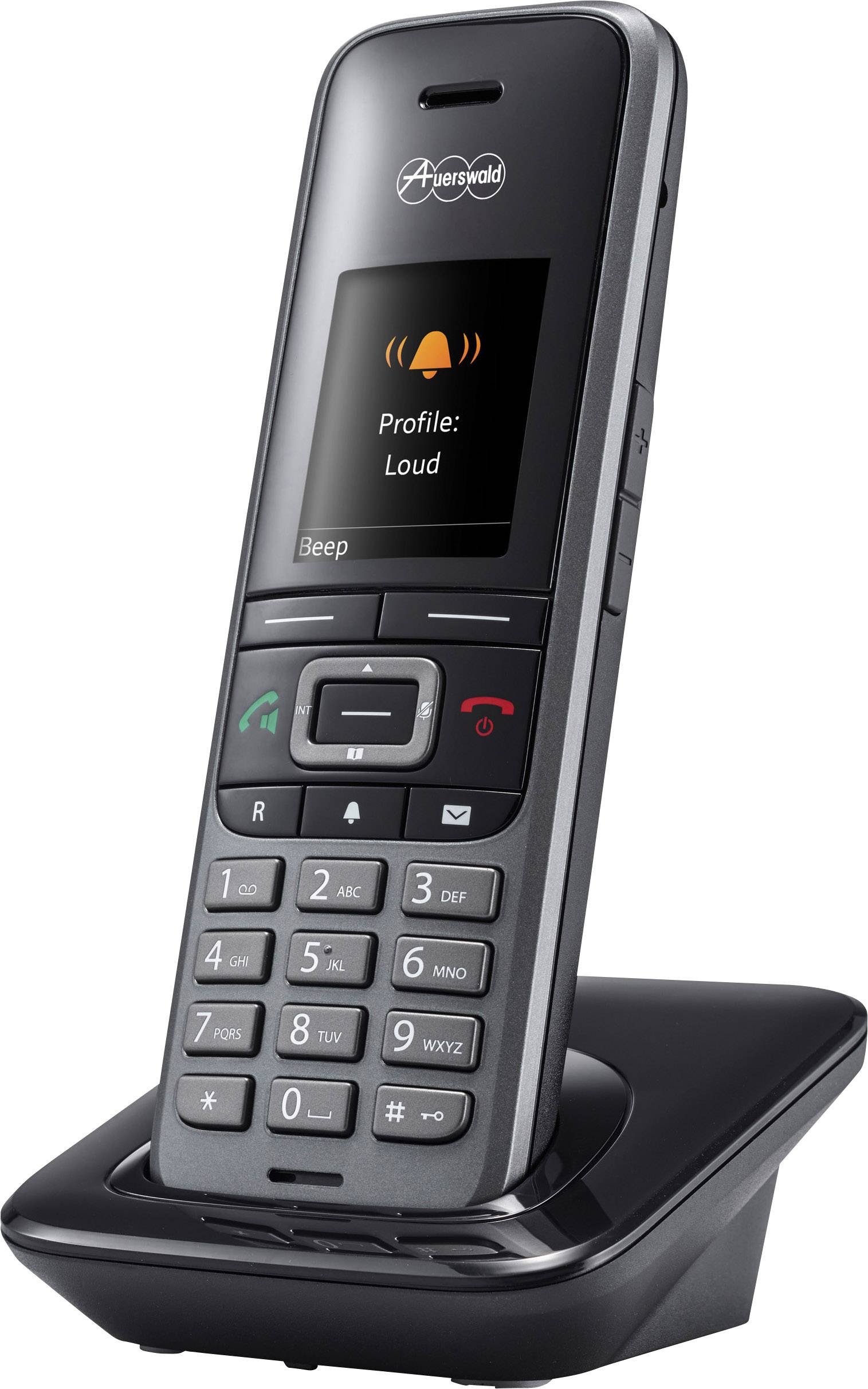 Auerswald COMfortel M-510 Combiné DECT supplémentaire noir-2
