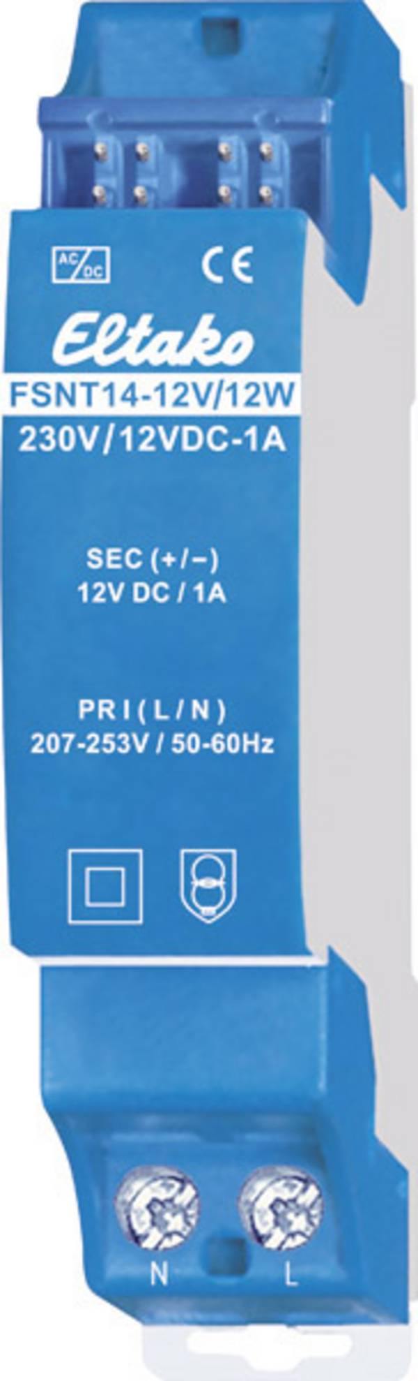 Eltako 30014062 Alimentation rail DIN   1 A 12 W Nbr. de sorties:1 x  Contenu 1 pc(s)