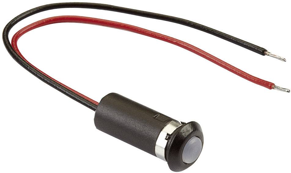 Voyant de signalisation LED Mentor 2660.8505 blanc Lentille 5 mm 2.85 V 20 mA 1 pc(s)