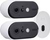 ABUS WLAN Akku Cam mit Basisstation 2er-Set PPIC90200 Wi-Fi IP-Set pour caméra de surveillanceavec 2 caméras1920 x 1080 pixels