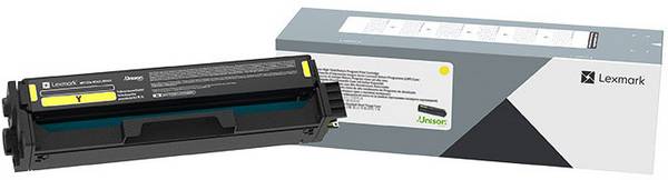 Lexmark Toner C3224 MC3224 C320040 d'origine jaune 1500 pages