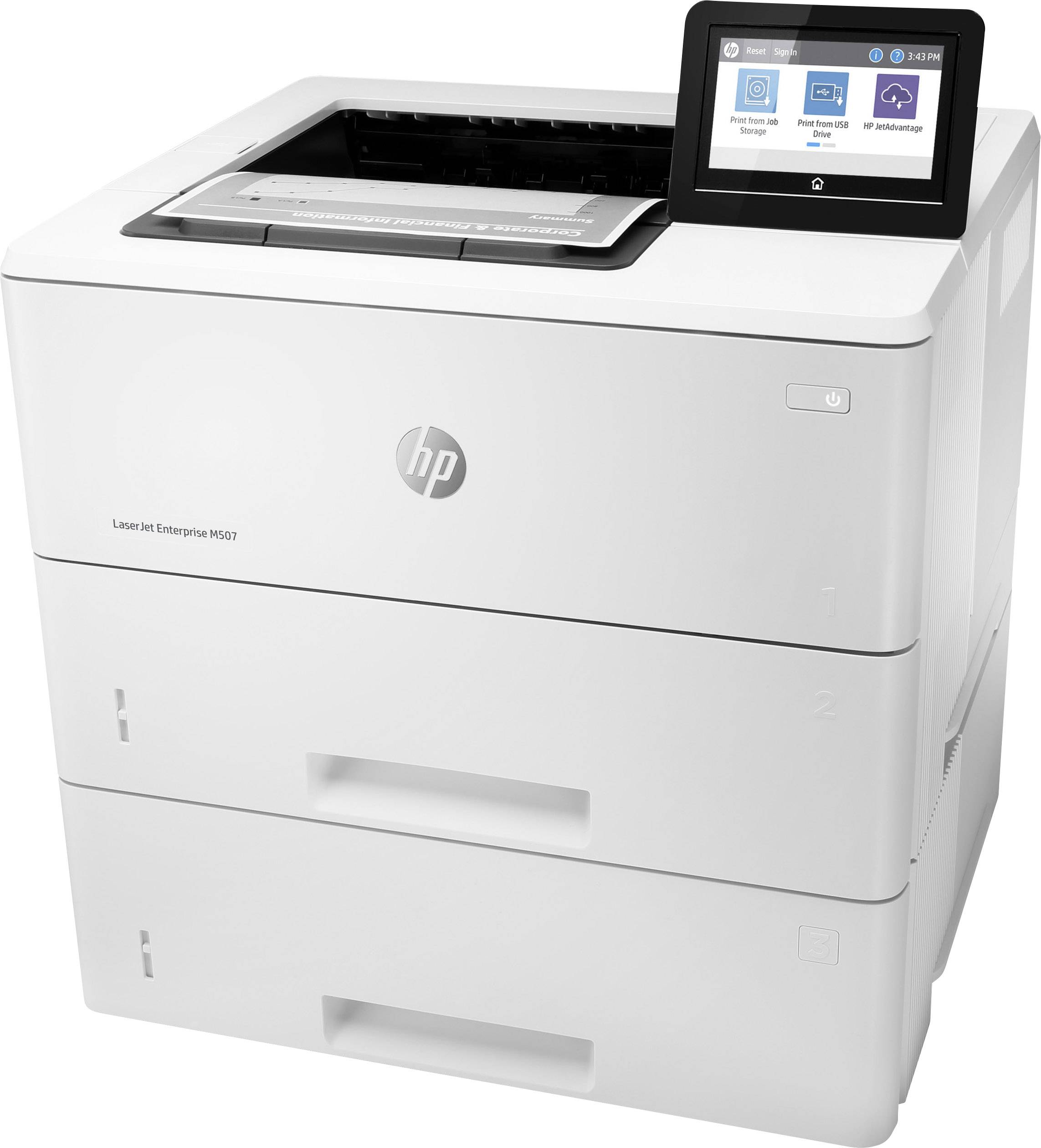 HP LaserJet Enterprise M 507 x Imprimante à jet d'encre laser, couleur noir et blanc A4 43 pages/min 1200 x 1200 dpi rés-4