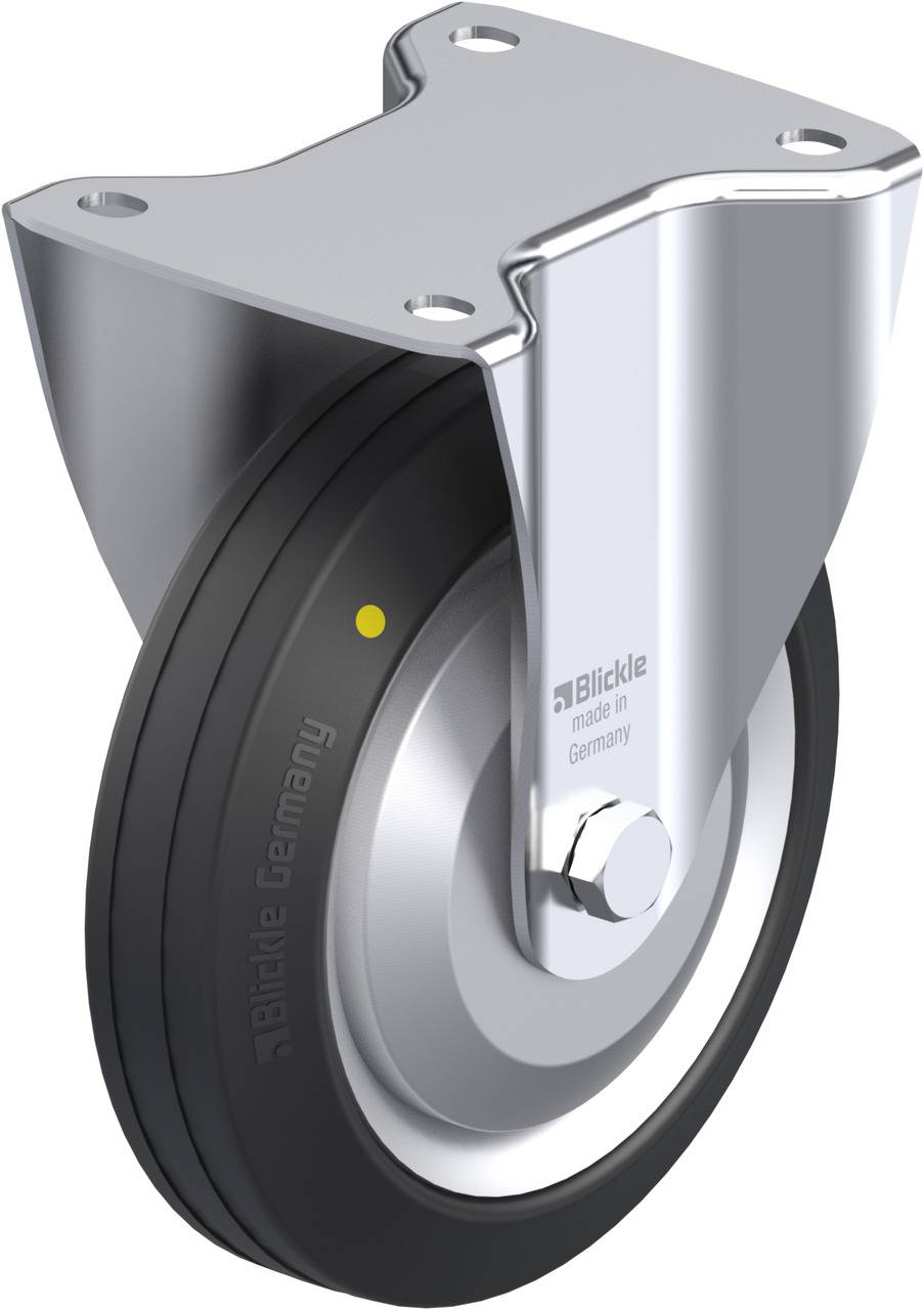 Blickle 10363 B-V 182R-EL-FA Roulette fixe Diamètre de la roue: 180 mm Capacité de charge (max.): 170 kg 1 pc(s)