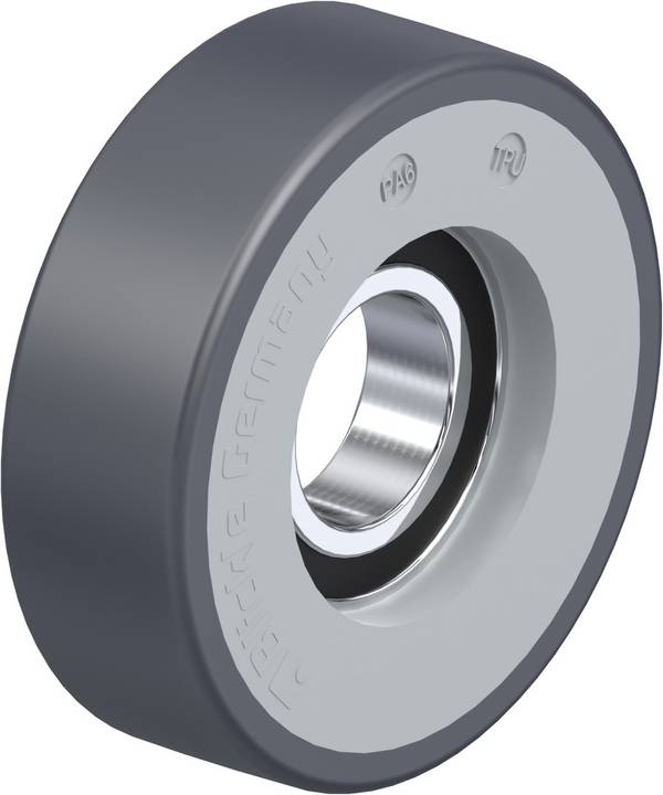 Blickle 761508 FPTH 80x25/25-12K Roulette de guidage Diamètre de la roue: 80 mm Capacité de charge (max.): 180 kg 1 pc(s)