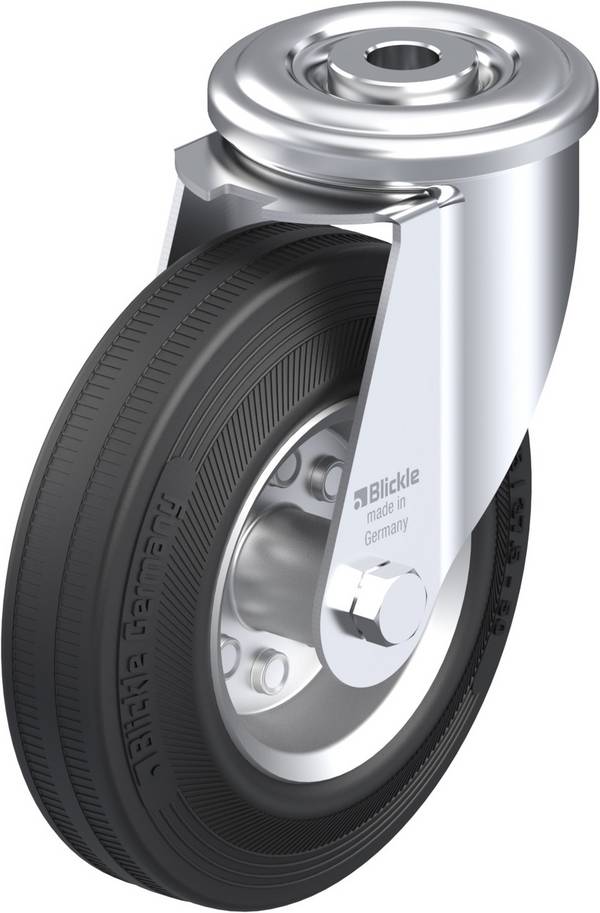 Blickle 534370 LER-VE 125R Roulette pivotante Diamètre de la roue: 125 mm Capacité de charge (max.): 100 kg 1 pc(s)