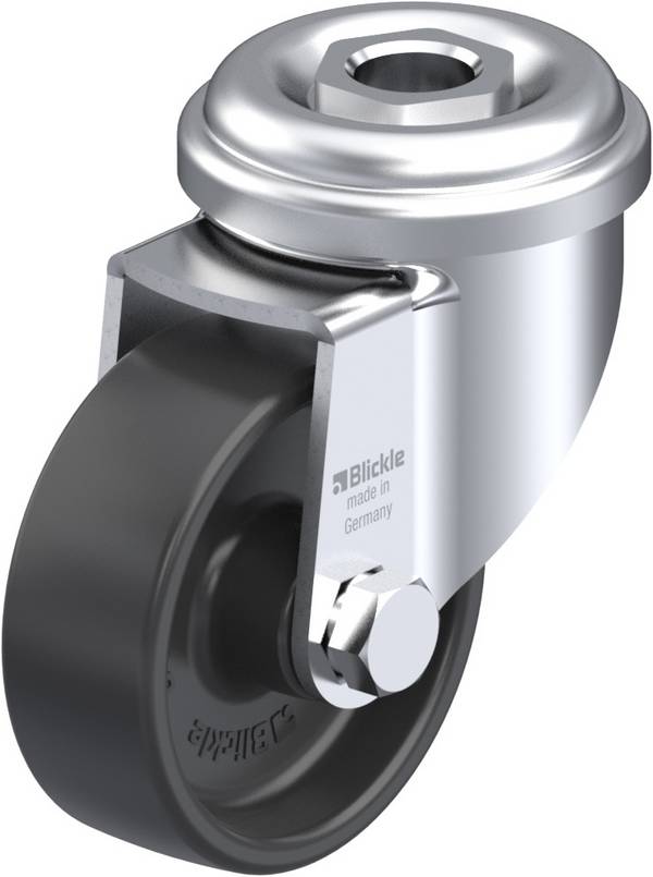 Blickle 275214 LRA-POA 50G Roulette pivotante Diamètre de la roue: 50 mm Capacité de charge (max.): 75 kg 1 pc(s)