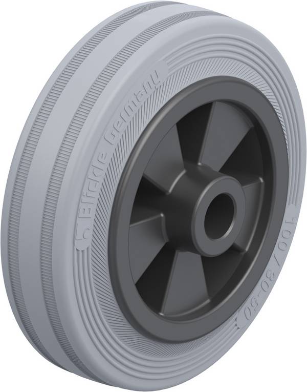 Blickle 346593 VPP 100/12G-SG Roue pour charge lourde Diamètre de la roue: 100 mm Capacité de charge (max.): 70 kg 1 pc(s)
