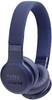 Casque supra-auriculaire JBL Live 400BT Bluetooth micro-casque, sonnerie personnalisable, volume réglable bleu